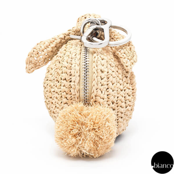 ロエベ コピー ラフィアアニマル コイン&キーチャーム プレゼントに 129.07.T40.2123